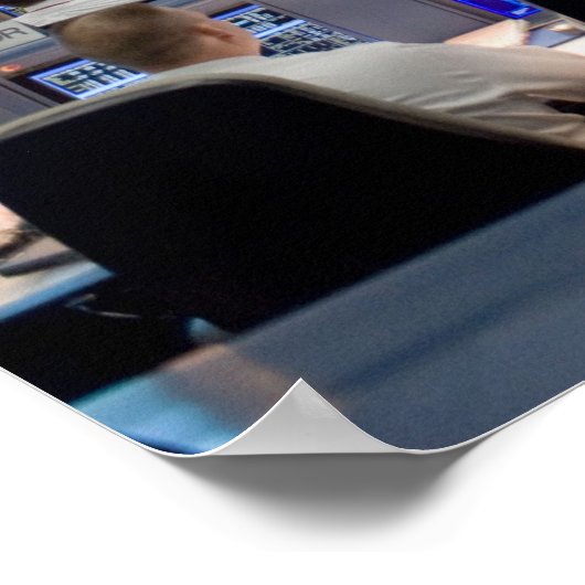 Mission Control Center Poster (Hoek)