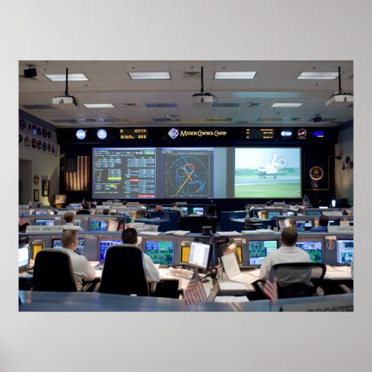 Mission Control Center Poster (Voorkant)