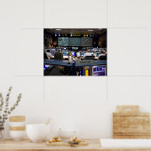 Mission Control Center Poster (Keuken)