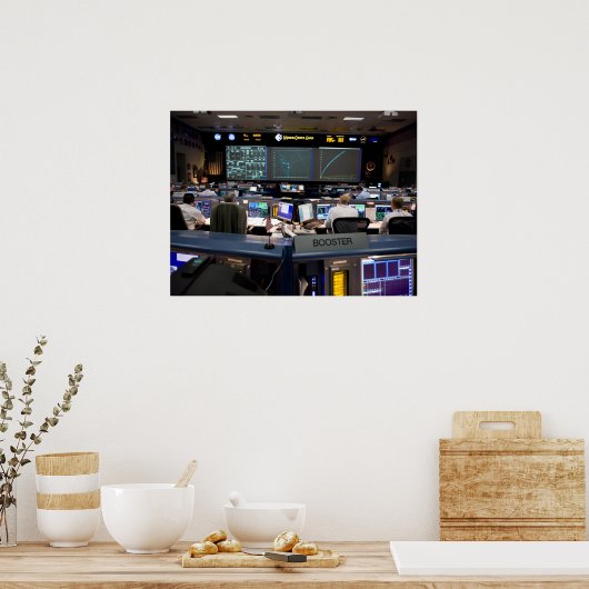 Mission Control Center Poster (Keuken)