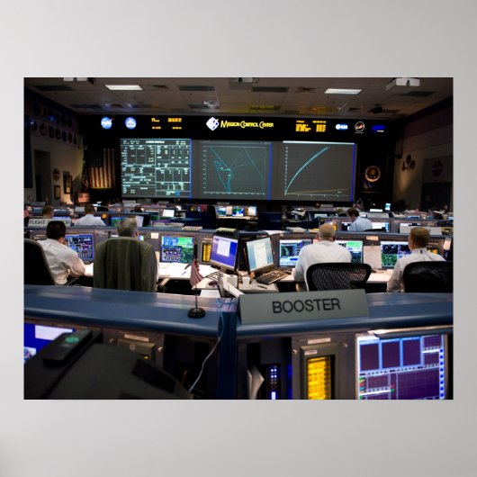 Mission Control Center Poster (Voorkant)