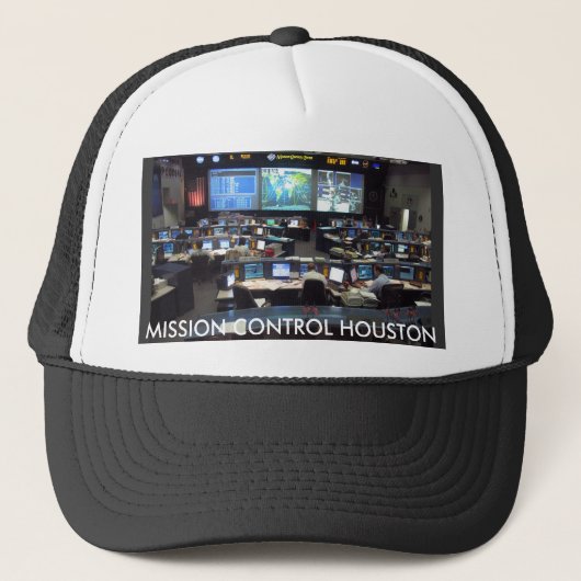 Mission Control Shuttle, MISSIEBEHEERSING HOUSTON Trucker Pet (Voorkant)