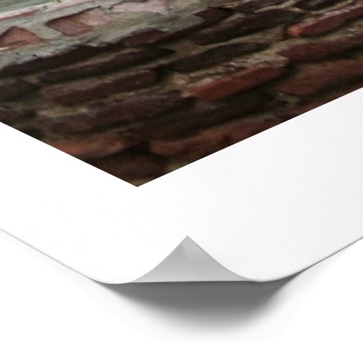 Mission Courtyard Poster (Hoek)