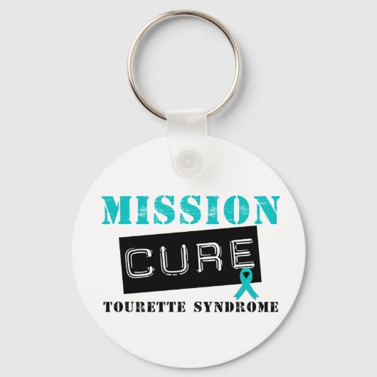 Mission Cure Tourette Syndrome Sleutelhanger (Voorkant)