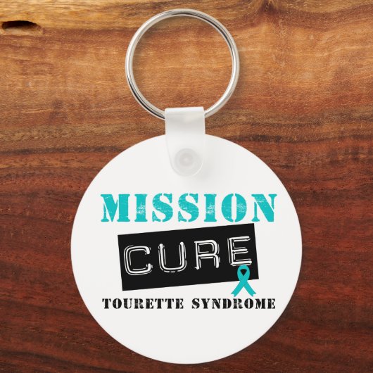Mission Cure Tourette Syndrome Sleutelhanger (Voorkant)