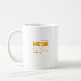 Mission Cyber Monday grappig Mug ontwerp Koffiemok