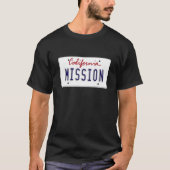Mission District San Francisco California CA SF Ba T-shirt (Voorkant)