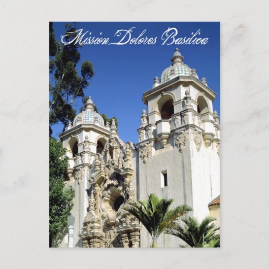 Mission Dolores Basilica, San Francisco, CA Briefkaart (Voorkant)