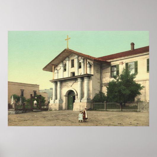 Mission Dolores in San Francisco Poster (Voorkant)