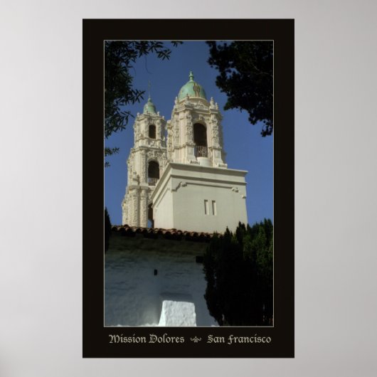 Mission Dolores Poster (Voorkant)
