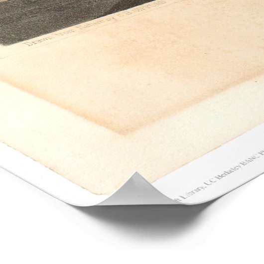 Mission Dolores, San Francisco 1860 (1097A) Poster (Hoek)