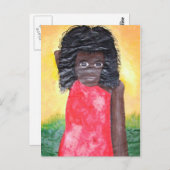 Mission Girl, Bidjara 2007 Briefkaart (Voorkant / Achterkant)