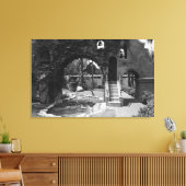 Mission Inn Courtyard of Riverside, CA Photograp Canvas Afdruk (Insitu (Woonkamer))