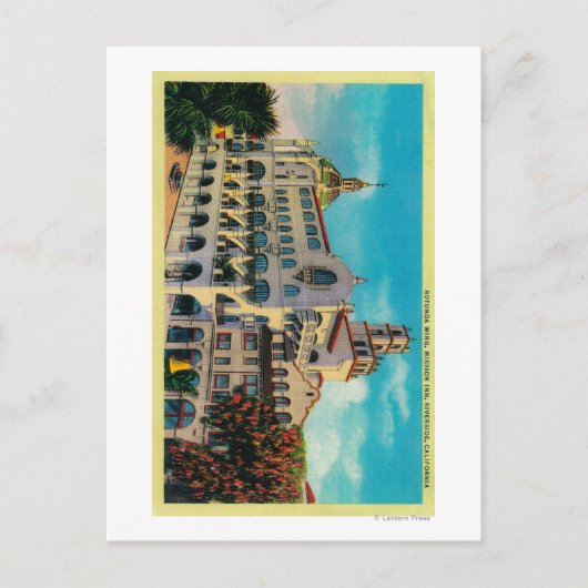 Mission Inn, Rotunda WingRiverside, CA Briefkaart (Voorkant)