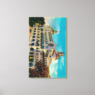 Mission Inn, Rotunda WingRiverside, CA Canvas Afdruk