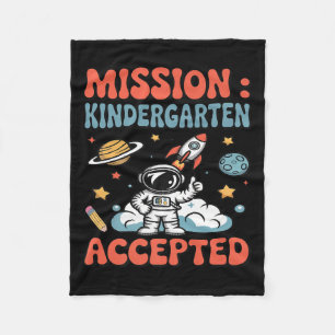 Mission Kindergarten Aanvaard Schattige Kind Kinde Fleece Deken