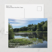 Mission Lake, OR Briefkaart (Voorkant / Achterkant)