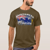 Mission Missionary Australia Adelaide Mormon LDS T-shirt (Voorkant)