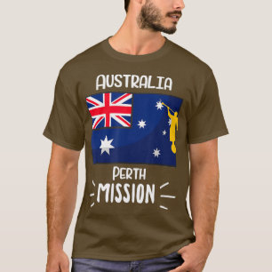 Mission Missionary Australia Perth Mormon LDS T-shirt