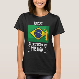 Mission Missionary Brazilië Florianopolis Mormon L T-shirt