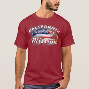 Mission Missionary California Anaheim Mormon LDS T-shirt