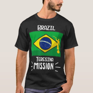 Mission Missionary uit Brazilië Teresina Mormon LD T-shirt