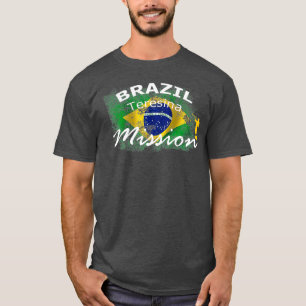 Mission Missionary uit Brazilië Teresina Mormon LD T-shirt