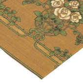 Mission of Art Nouveau Style Rose Bouquets Frieze Korte Tafelloper (Hoek)