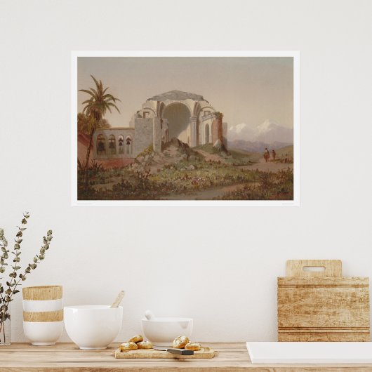 Mission of San Juan Capistrano. Zuidelijke CA (123 Poster (Keuken)