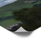 Mission Peak Hills California Spring Poster (Hoek)