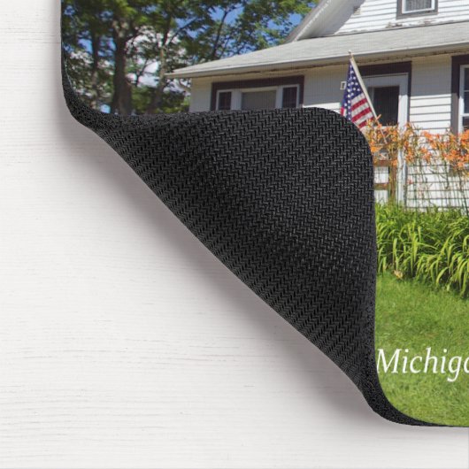 Mission Point Lighthouse mousepad Muismat (Hoek)