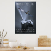 Mission Rosetta - Een spectaculaire reis maken Poster (Keuken)
