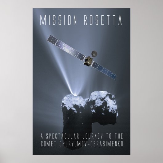 Mission Rosetta - Een spectaculaire reis maken Poster (Voorkant)