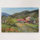 Mission San Antonio de Padua Puzzle Legpuzzel (Horizontaal)