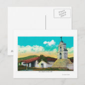 Mission San Antonio de PalaPala, CA Briefkaart (Voorkant / Achterkant)