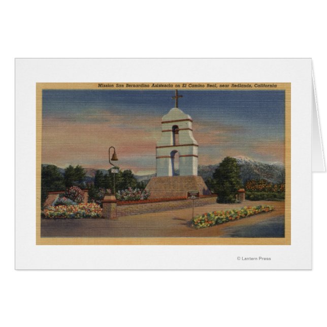 Mission San Bernardino Asistencia (Voorkant Horizontaal)