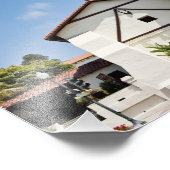 Mission San Buenaventura Foto Afdruk (Hoek)