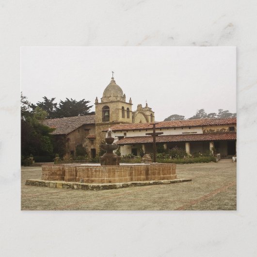 Mission San Carlos Borromeo de Carmelo Briefkaart (Voorkant)