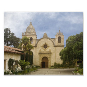 Mission San Carlos Borromeo de Carmelo Foto Afdruk