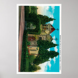 Mission San Carlos De Monterey Monterey, CA Poster