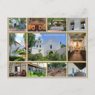Mission San Diego Briefkaart