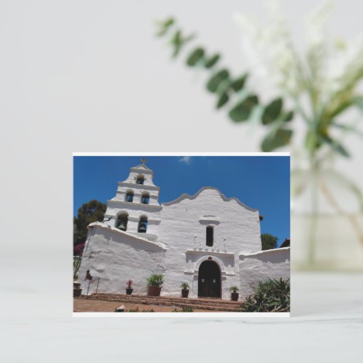 Mission San Diego Briefkaart (Staand voorkant)