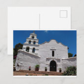 Mission San Diego Briefkaart (Voorkant / Achterkant)