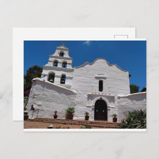 Mission San Diego Briefkaart (Voorkant / Achterkant)