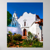 Mission SAN DIEGO de Alcala California Poster (Voorkant)