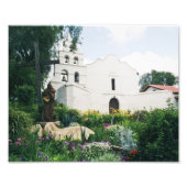 Mission San Diego de Alcala Foto Afdruk (Voorkant)
