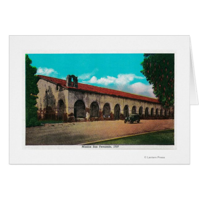 Mission San Fernando San Fernando, CA (Voorkant Horizontaal)