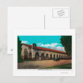 Mission San Fernando San Fernando, CA Briefkaart (Voorkant / Achterkant)