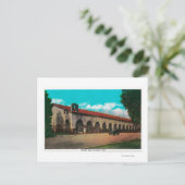 Mission San Fernando San Fernando, CA Briefkaart (Staand voorkant)