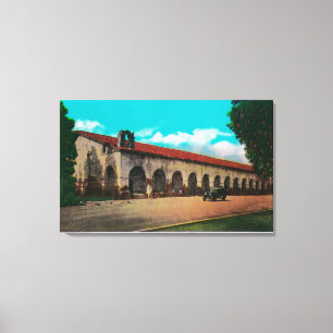 Mission San Fernando San Fernando, CA Canvas Afdruk